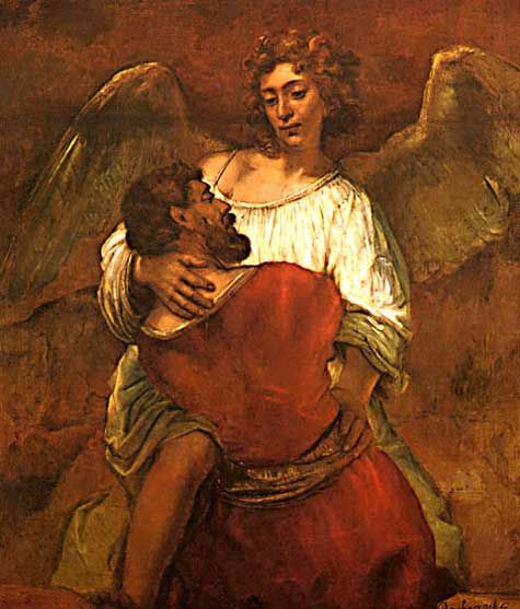 JACOB WRESTLING WITH THE ANGEL Berlin Gallery
