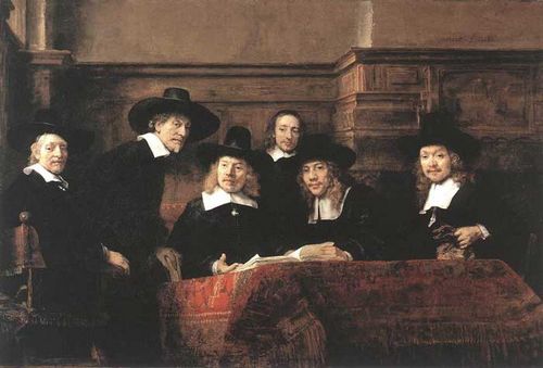 THE SYNDICS OF THE CLOTH GUILD Ryks Museum, Amsterdam