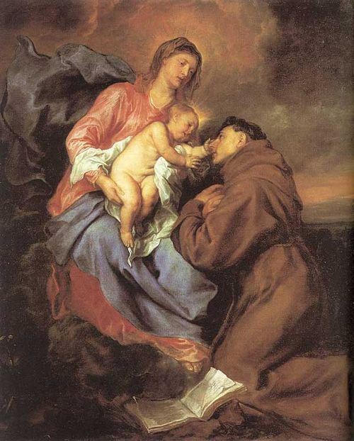 THE VISION OF ST. ANTHONY Brera Gallery, Milan